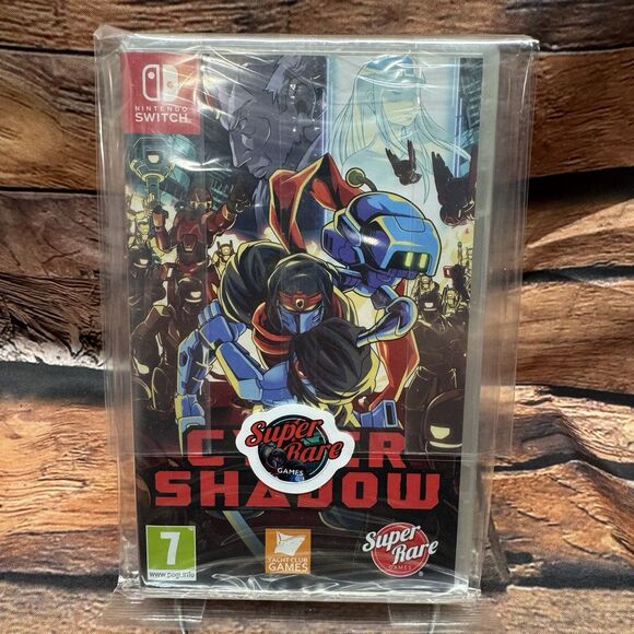 Cyber Shadow Nintendo Switch Super Rare Games Exclusive #128 Sealed Platform - Picture 1 of 6